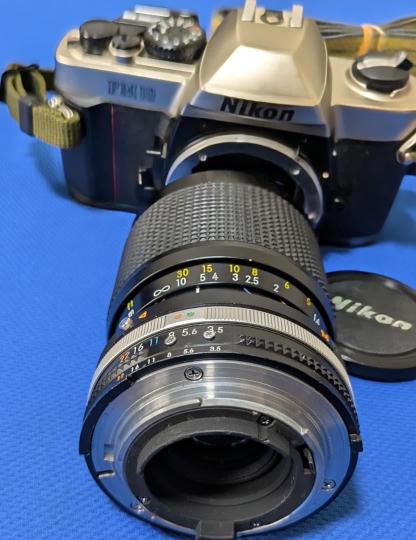 値下！極上美品 往年の名機 nikon FM10 & 軽めの望遠 35-105