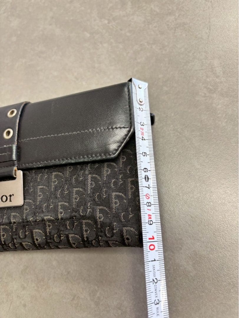 Dior 二つ折り財布 ブラック