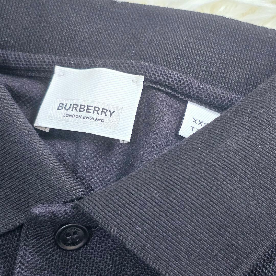 caprice様✨バーバリー TBロゴ ワンポイント ポロシャツ ブラック