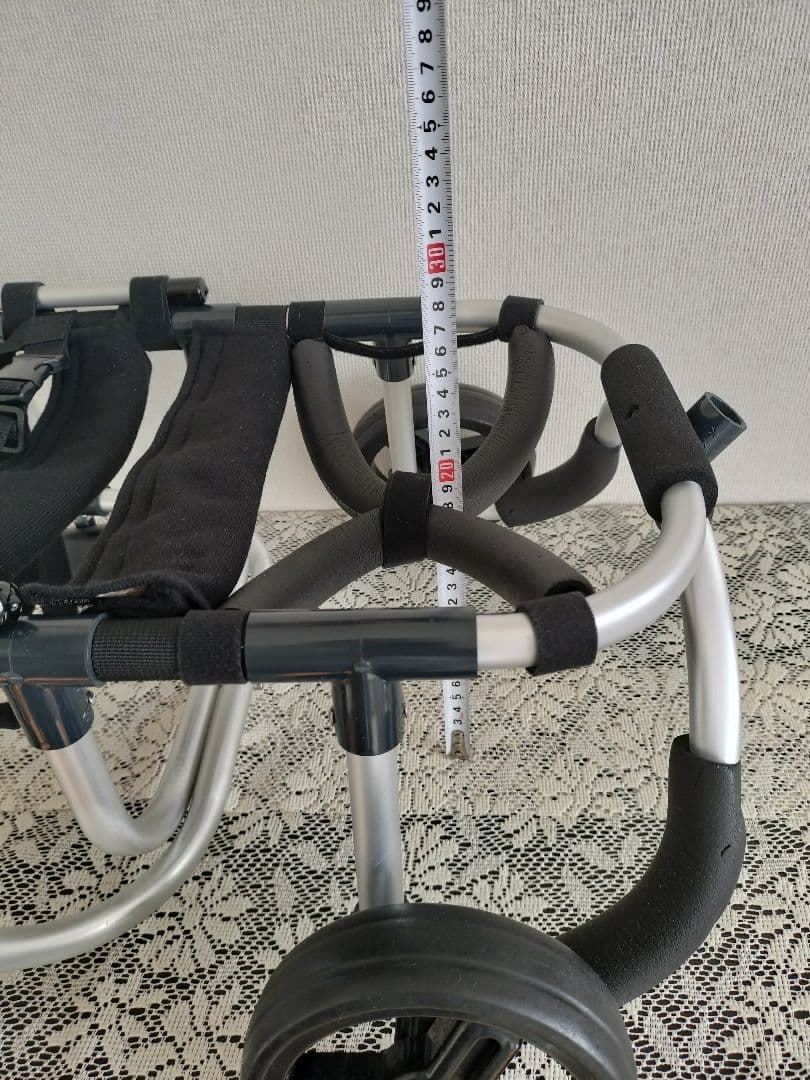 犬用 歩行器 アルミ製 超軽量 顎乗せ付き フレブル、柴犬