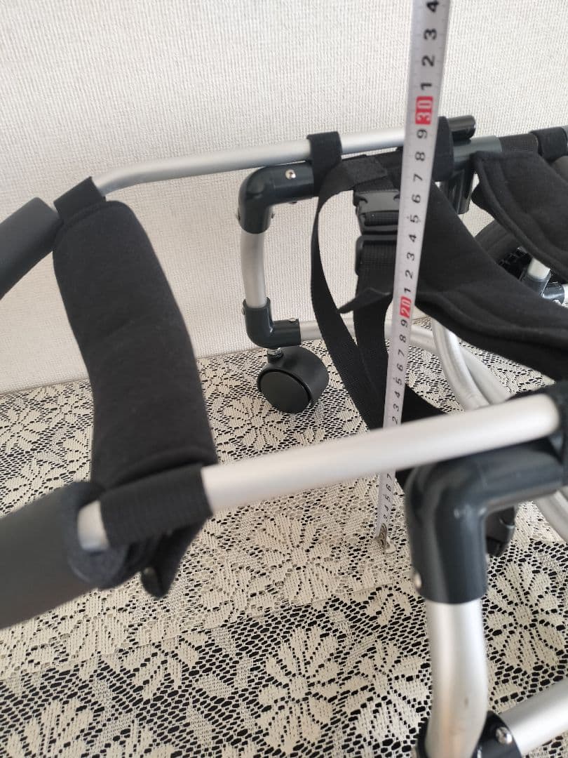 犬用 歩行器 アルミ製 超軽量 顎乗せ付き フレブル、柴犬