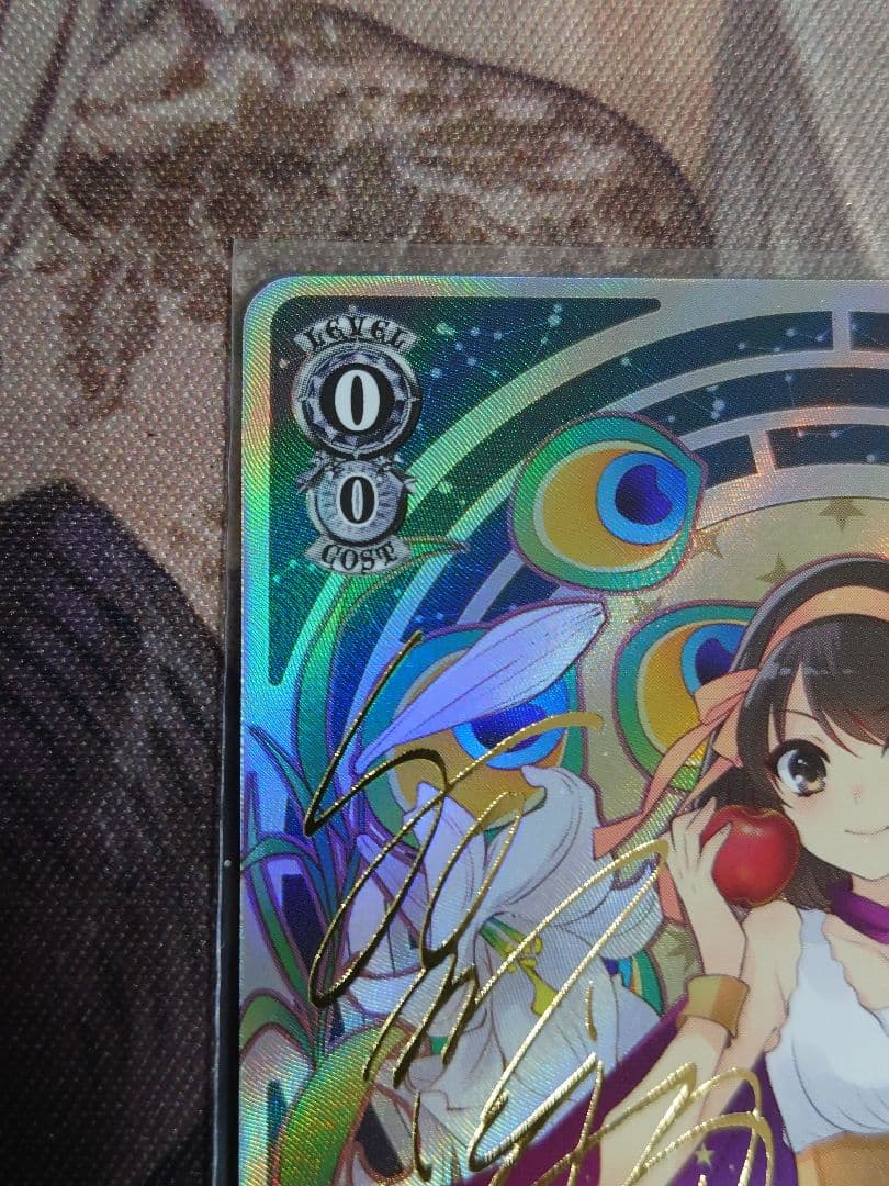 次なる未知への探究 ハルヒ SPサイン ヴァイスシュヴァルツ