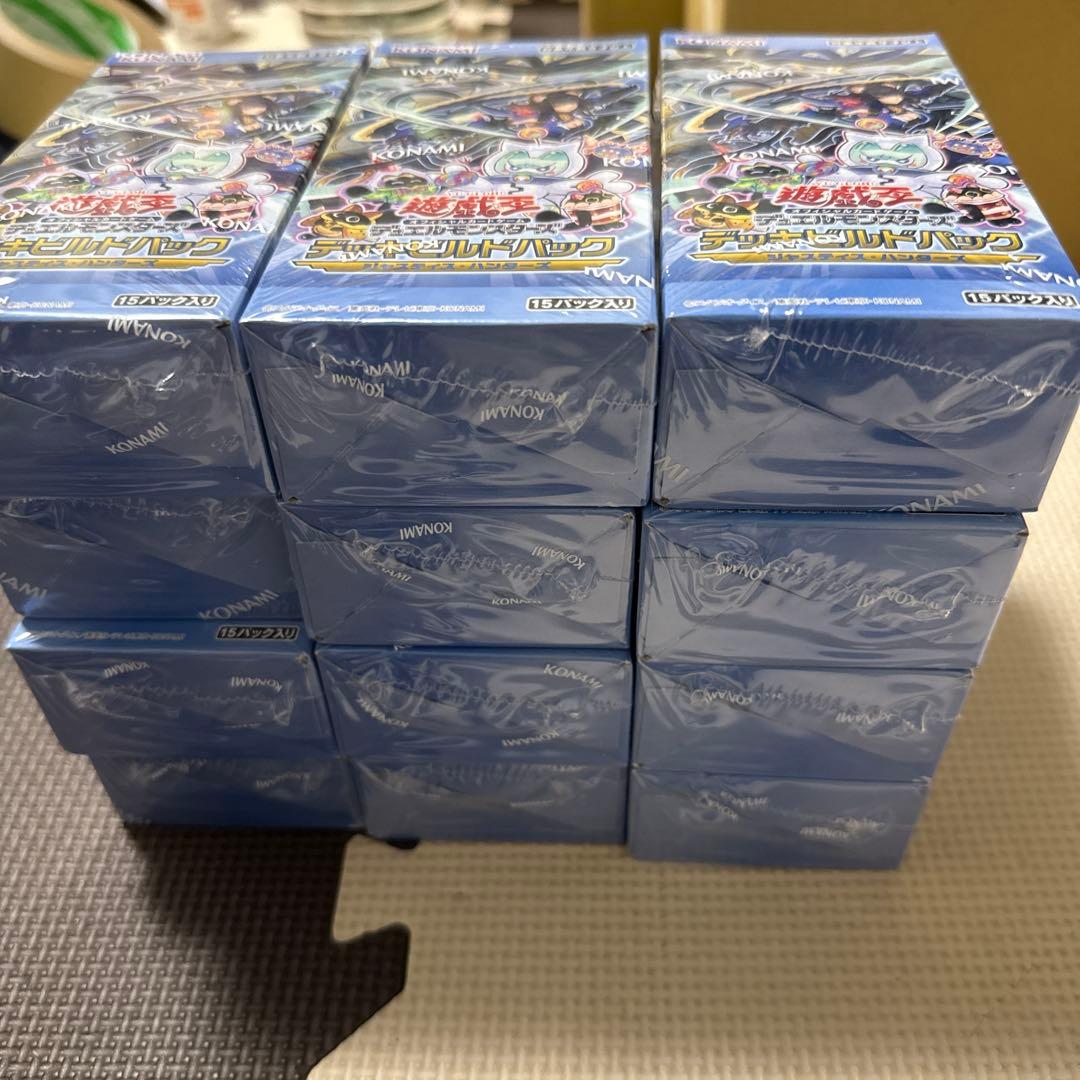 遊戯王　デッキビルドパック　ジャスティス・ハンターズ12箱 未開封