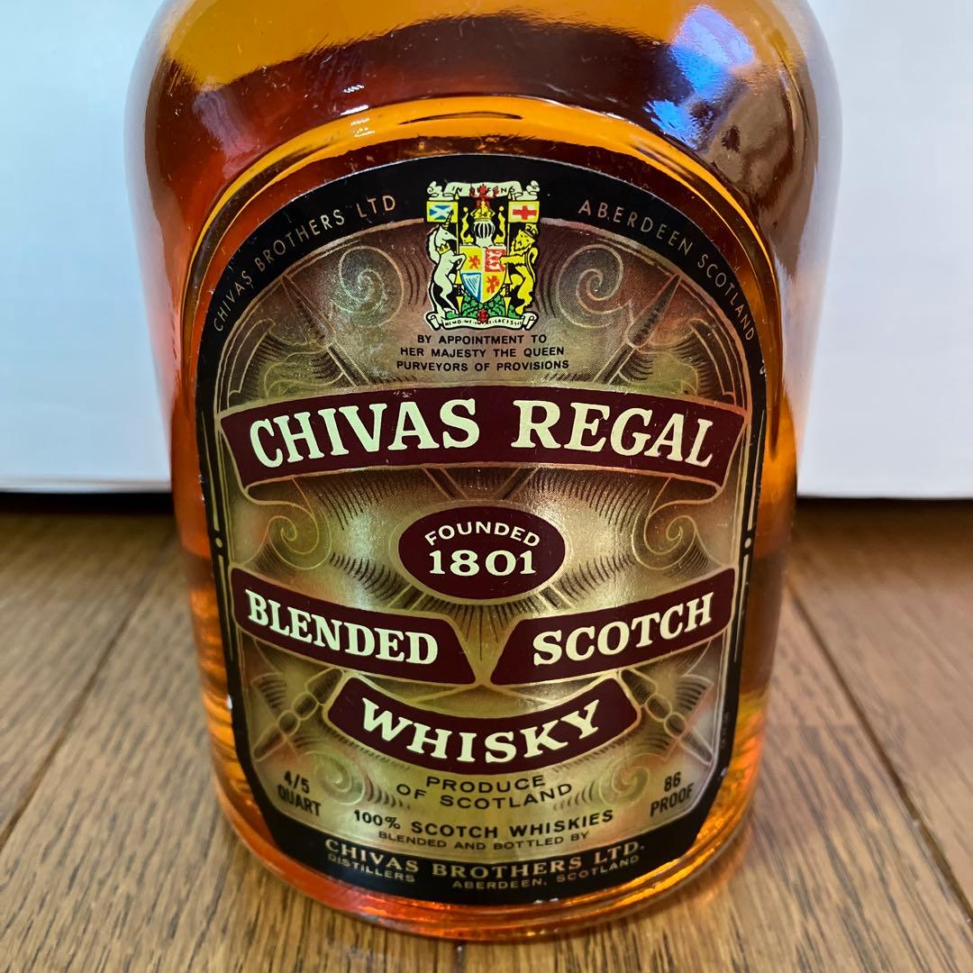 シーバスリーガル 12年 43% 旧旧ボトル 760ml×２，750ml×１