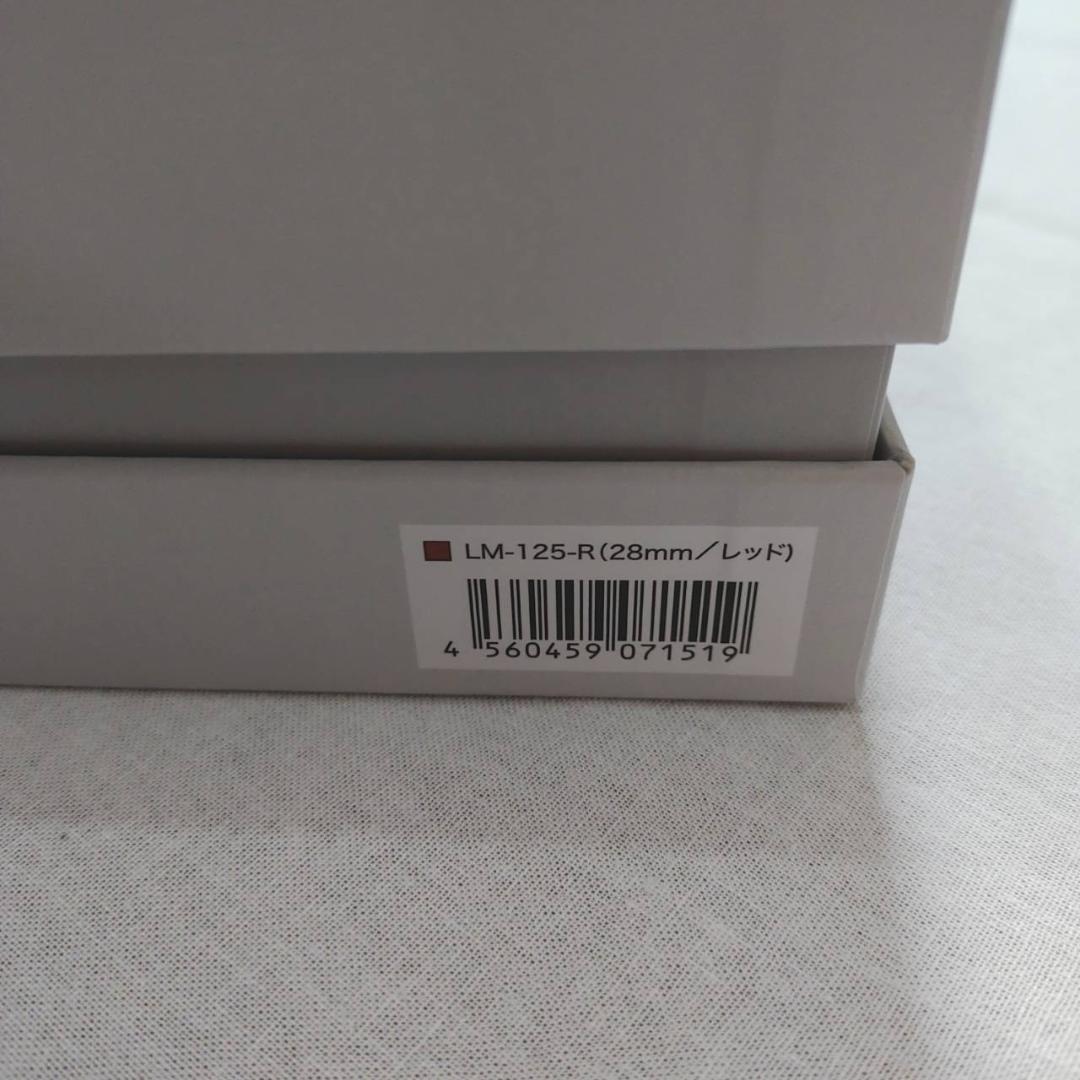 ラディアント ヘアアイロン 28mm シルクプレート レッド