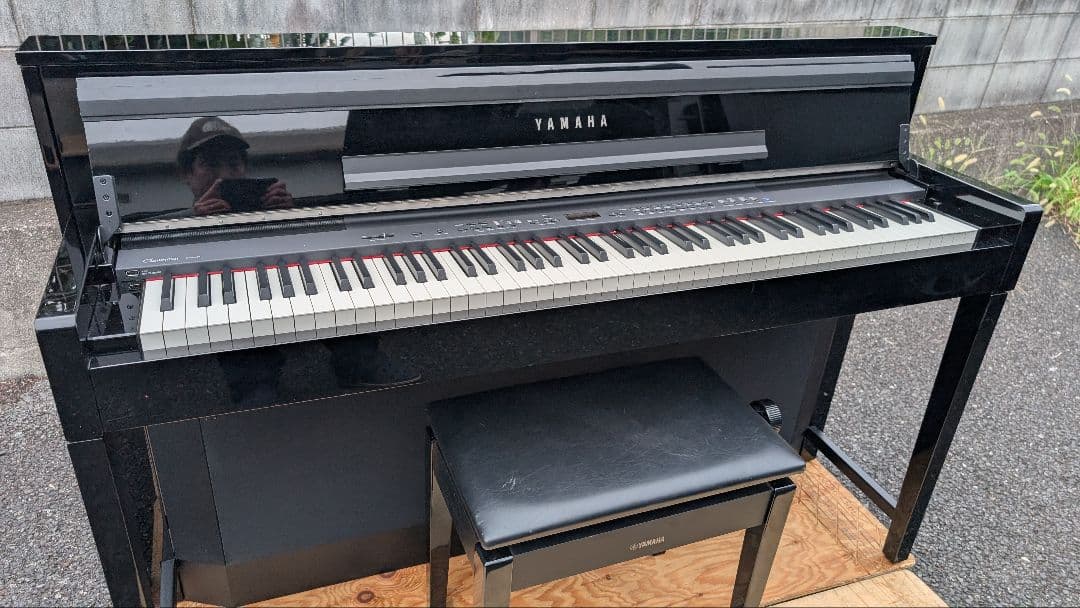 送料込み YAMAHA 電子ピアノ CLP-S408PE 12年製 激激可愛い♥