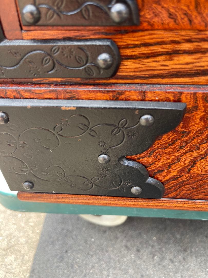 (希少品)けやき箪笥　民芸仙台タンス　工藝ギャラリー　欅