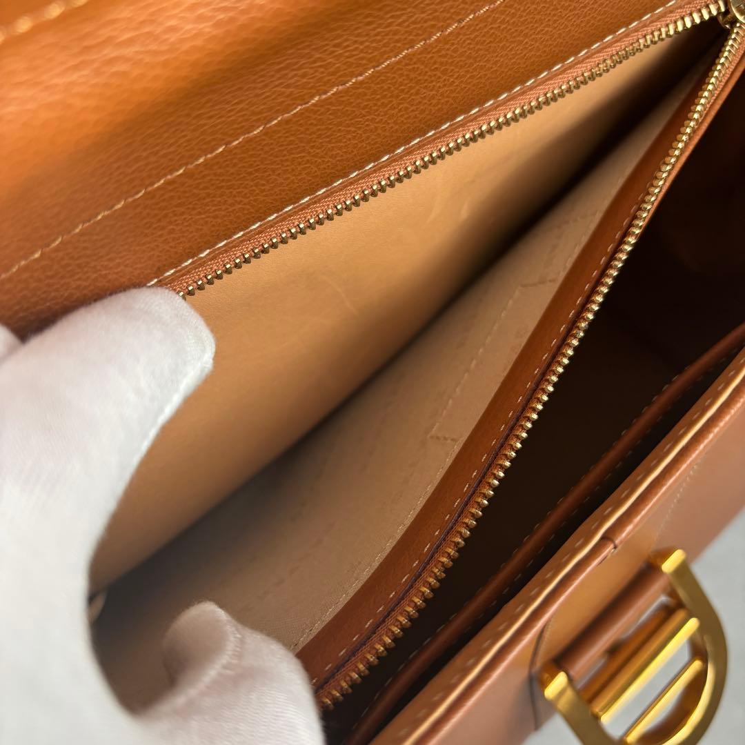 値下げ済み!DELVAUX ブリヨンMM 2way ハンドバッグ ストラップ付き