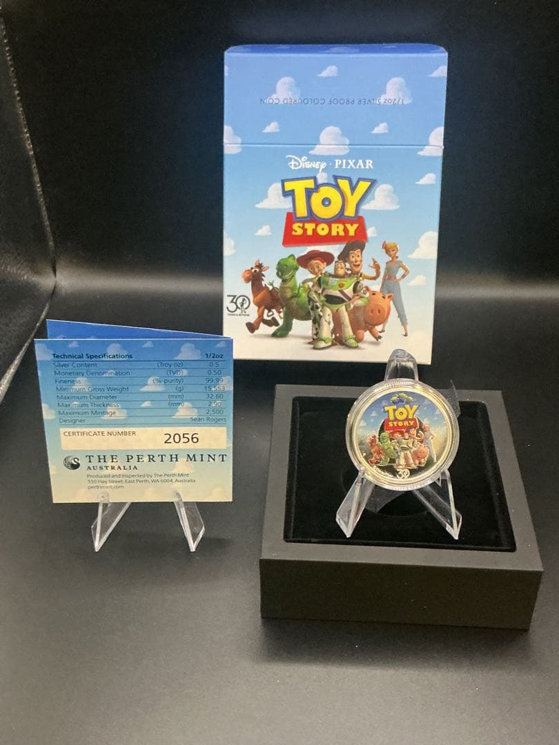 2025年トイ・スオーリー３０周年記念　プルーフ銀貨