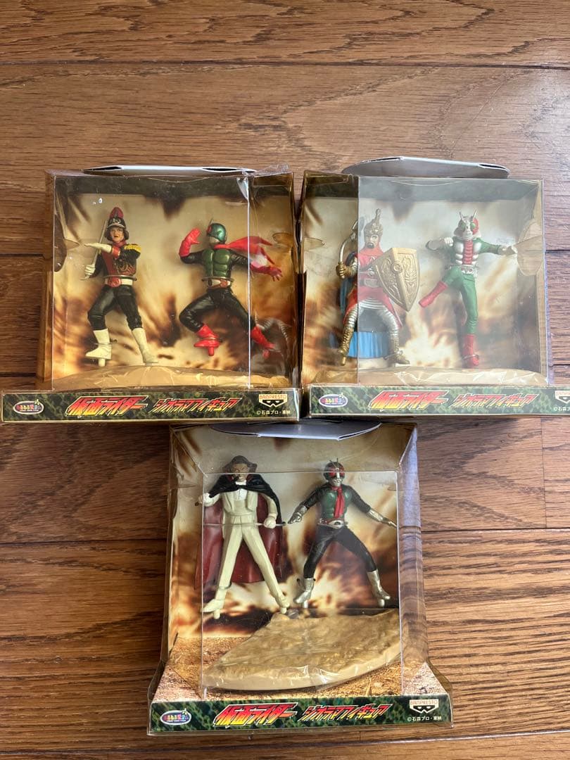 仮面ライダー ジオラマフィギュア 3体セット