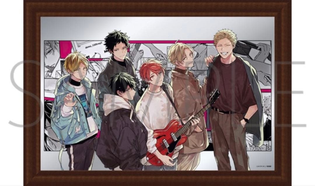 ギヴン展　ギヅナツキ★パブミラー　集合柄★未使用