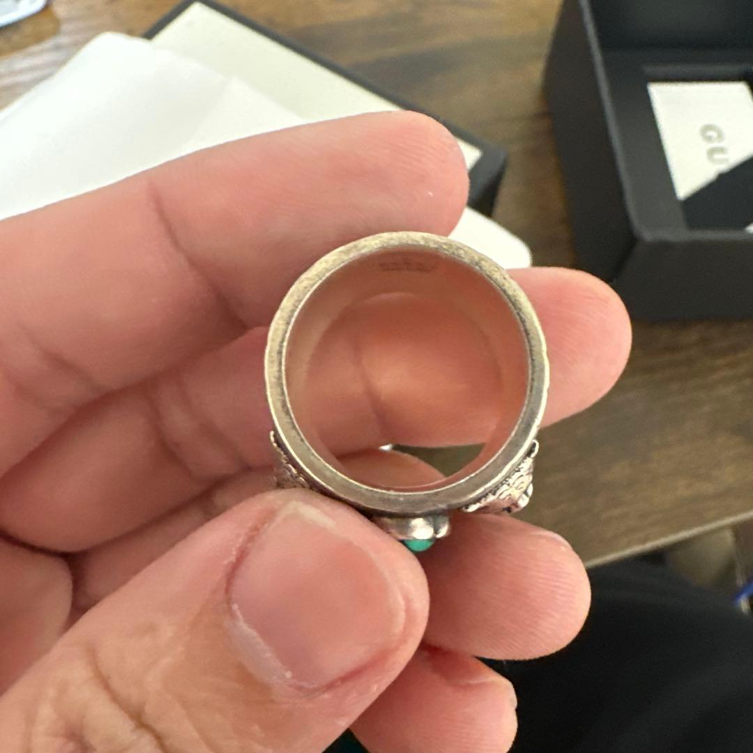 GUCCI トラ スカル シルバーリング