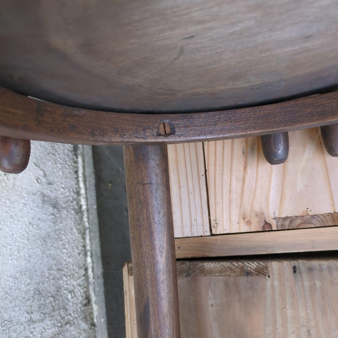 アンティーク 脚付き火鉢 木製 モダン 立火鉢 立 火鉢台 飾り台 花台