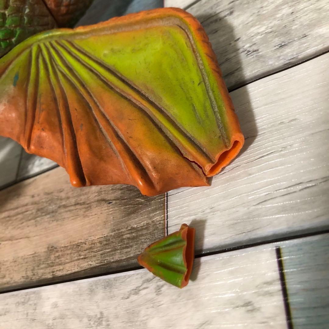 ブルマァク キングギドラ ソフビ フィギュア 破損あり ゴジラ