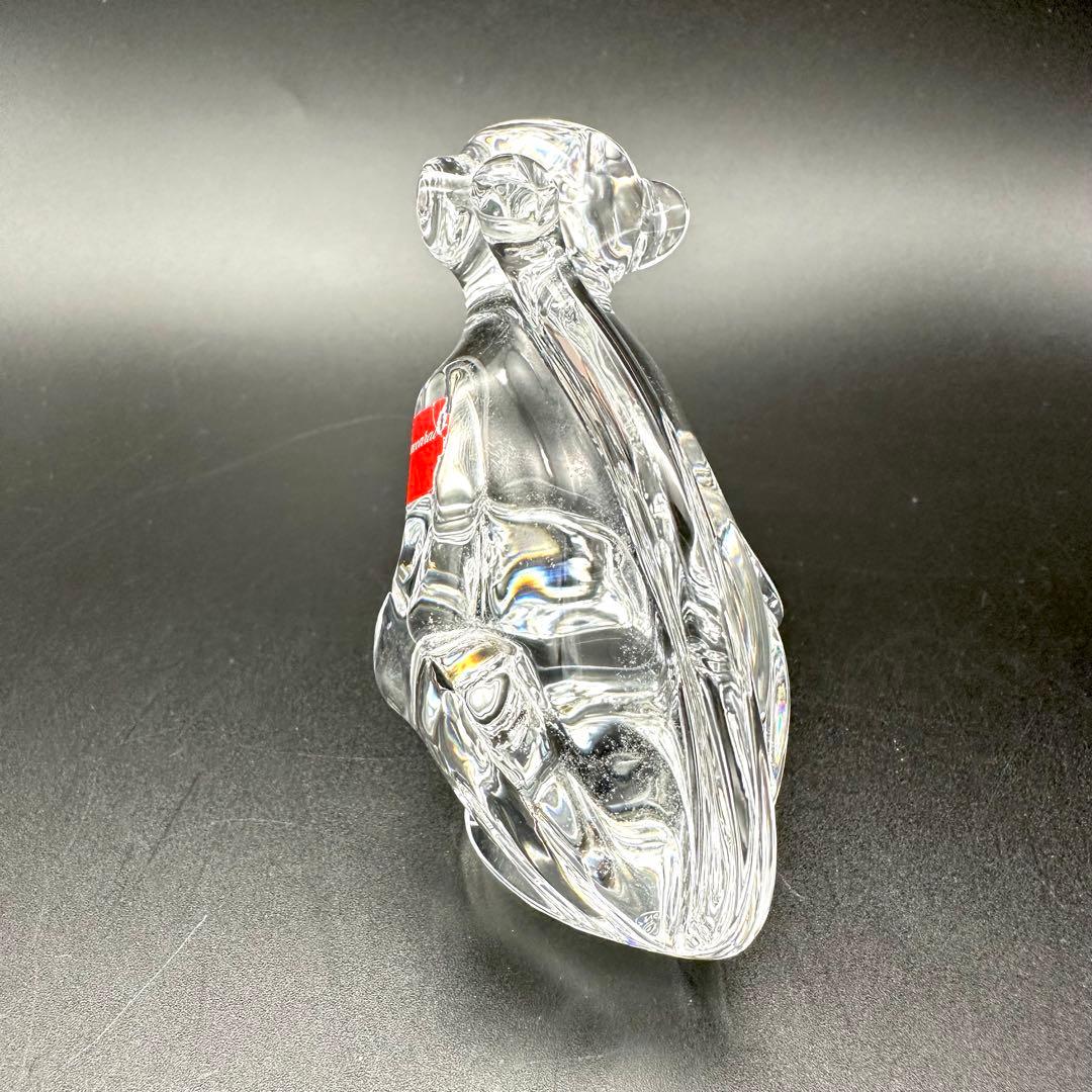 Baccarat バカラ 干支 申 猿 クリスタル置物