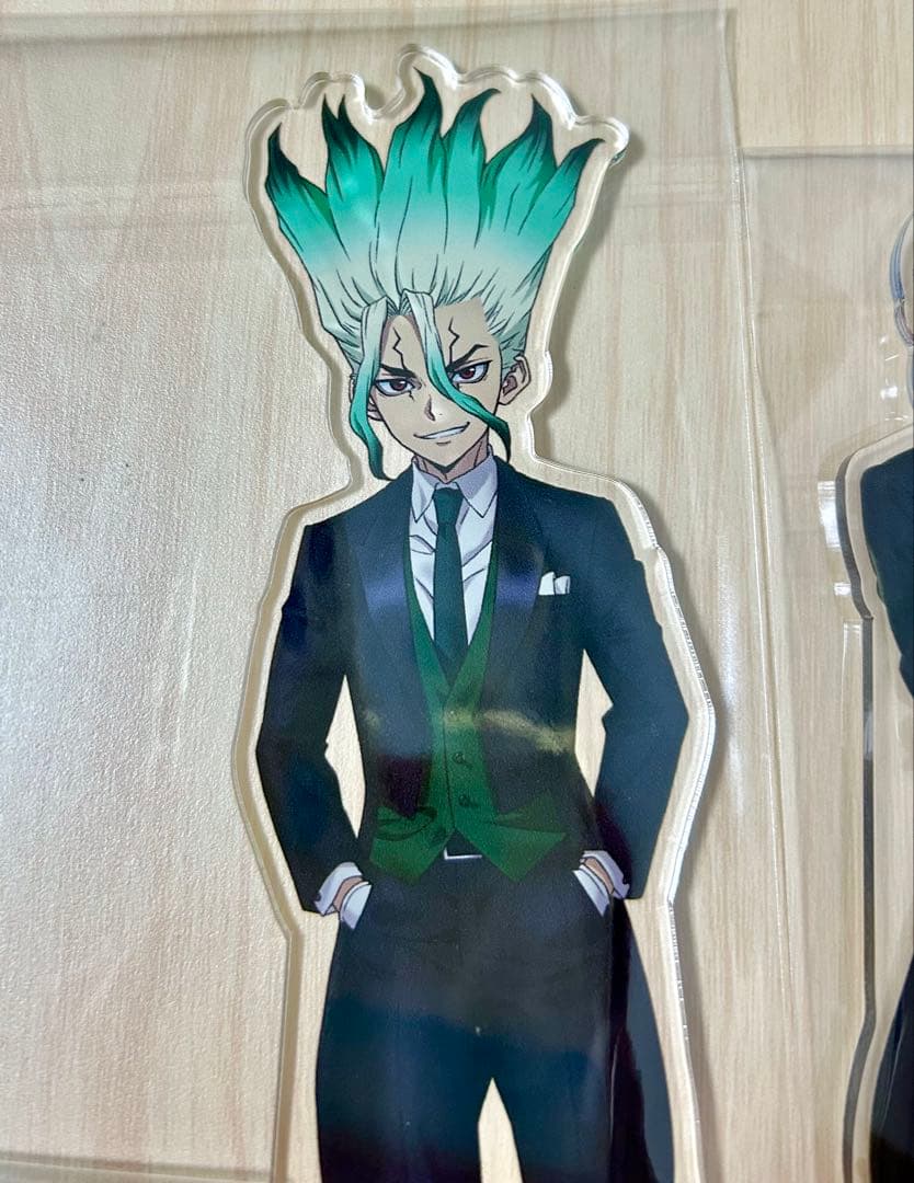 Dr.STONE 石神千空 あさぎりゲン 燕尾服 アクリルスタンド コラボカフェ