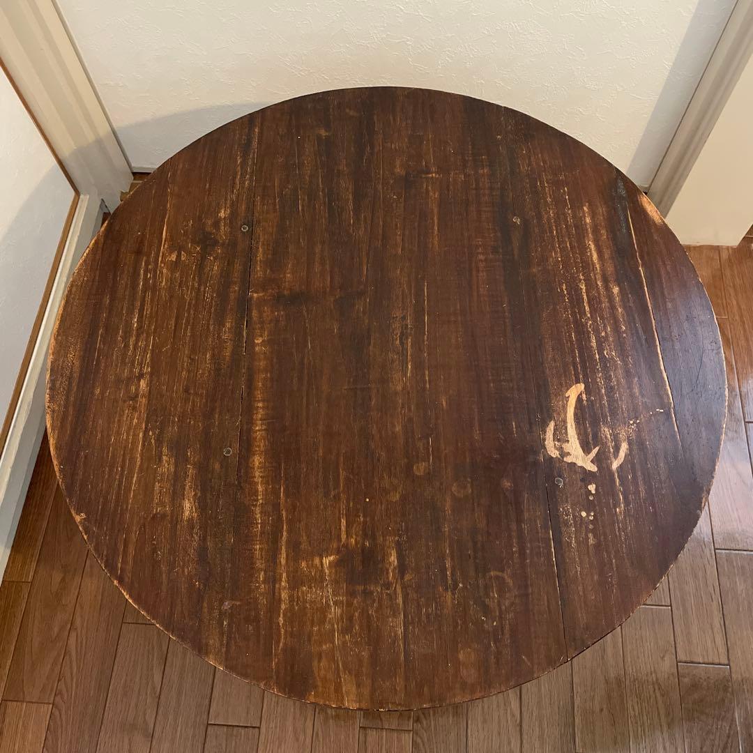 【an KAさま専用】アンティーク家具　ちゃぶ台