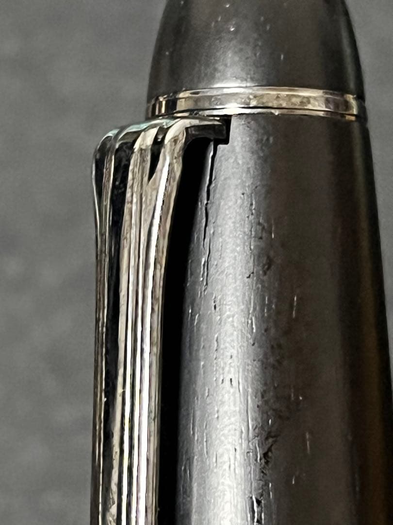 【超希少】セーラー 万年筆 キングプロフィット 黒柿 長刀研ぎ 中字