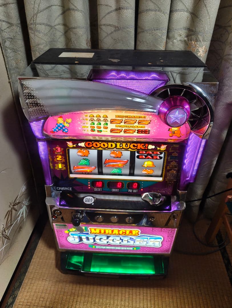 スーパーミラクルジャグラー　実機