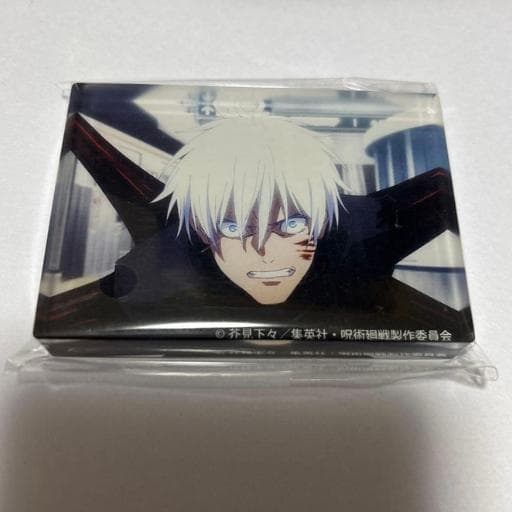 呪術廻戦 五条悟 アクリルブロック 2点セット 【公式・厚みあり・自立式】