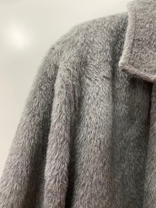 Vintage アルパカシャギーロングコート