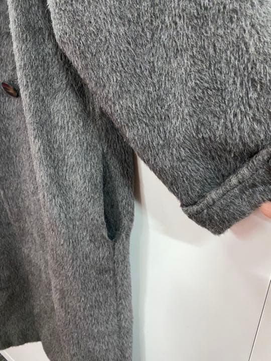 Vintage アルパカシャギーロングコート