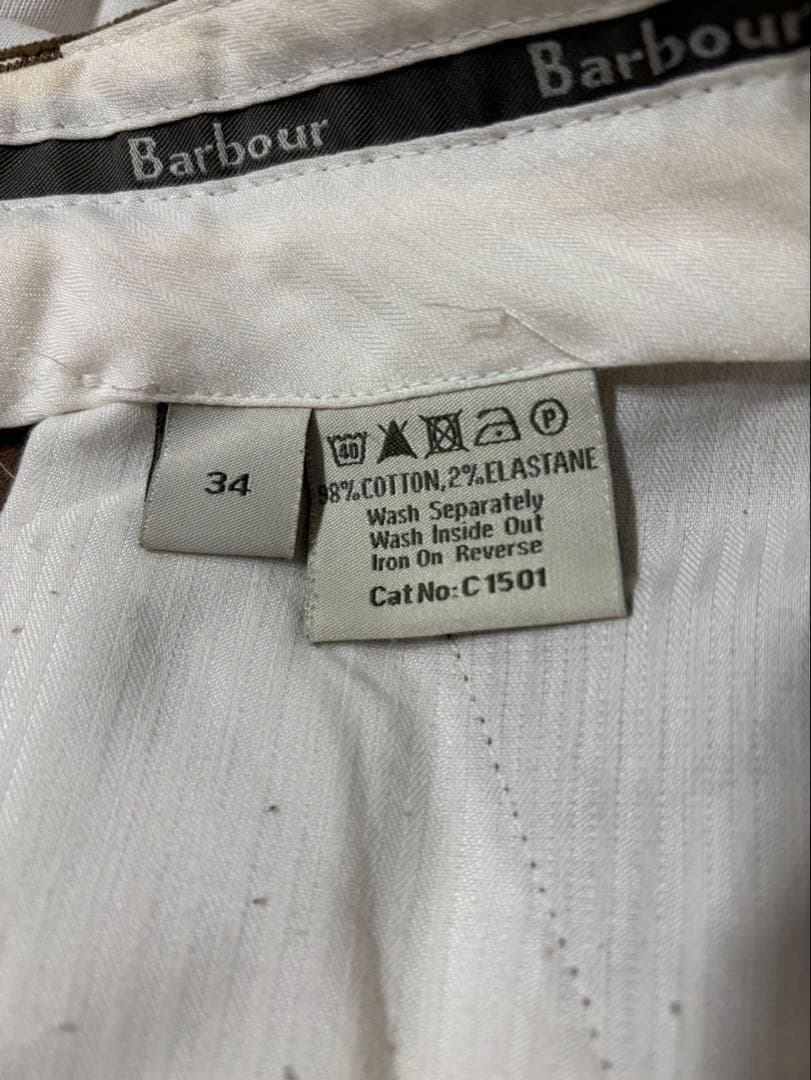 Barbour コーデュロイ パンツ バブアー