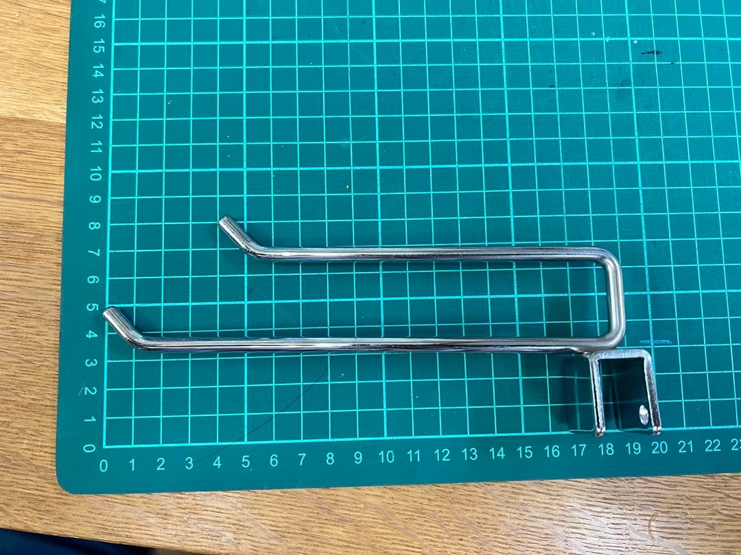 角バー用2段フックL15cm 50本／箱