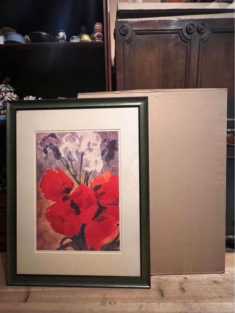 エミール ノルデ アイリス アート 額縁 インテリア