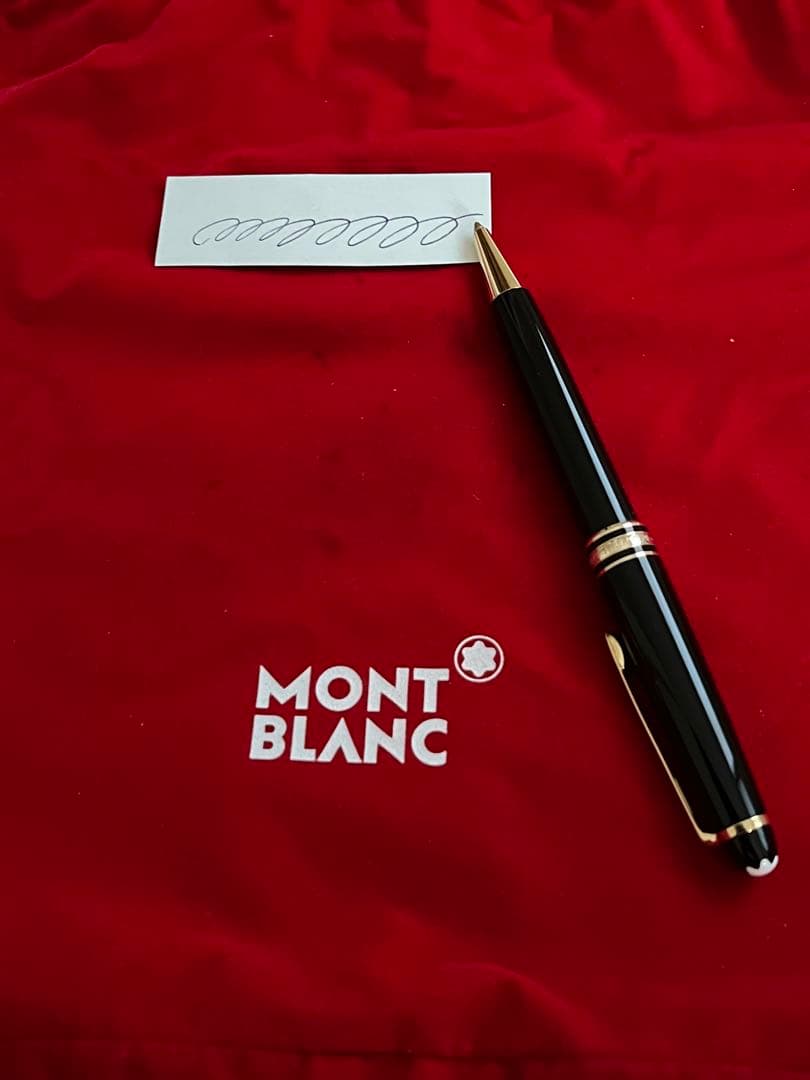 美品‼️モンブランボールペン マイスターシュテュック164ゴールド❗️綺麗です‼️