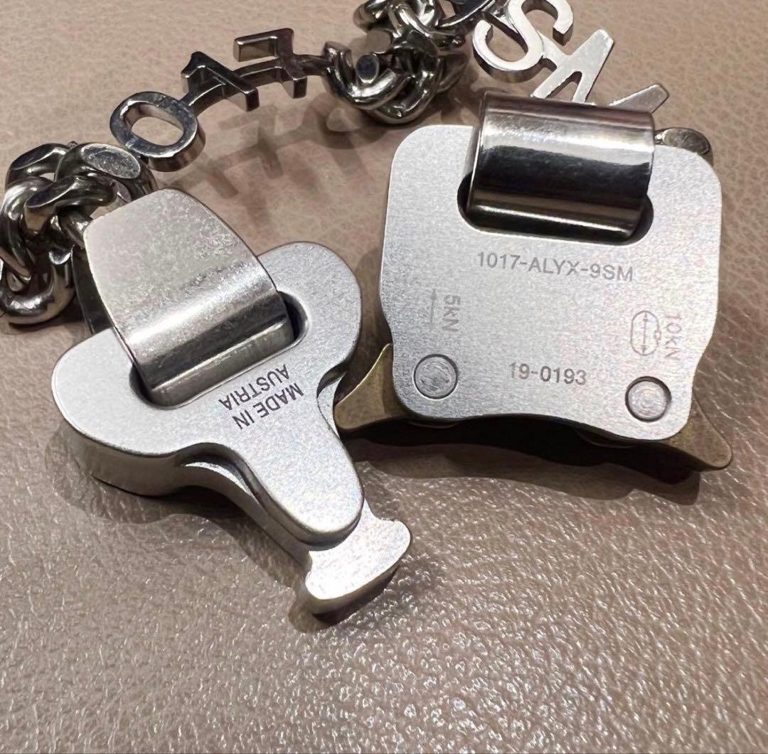 ALYX 9SM アリクス シルバー ブレスレット　macra