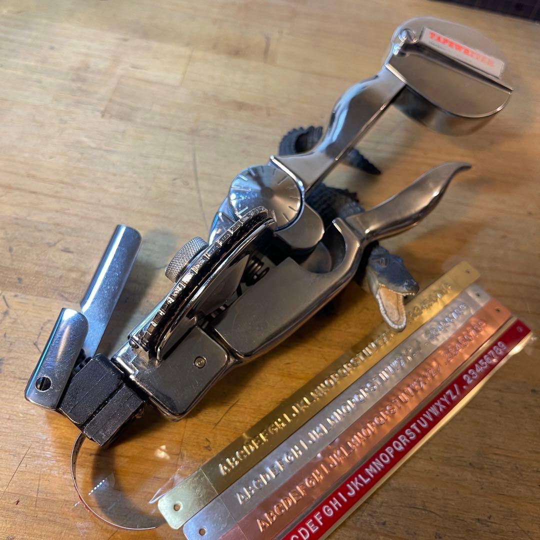 ■製品保証■【機関良・美品】ダイモ テープライター M-3 DYMO 184-2