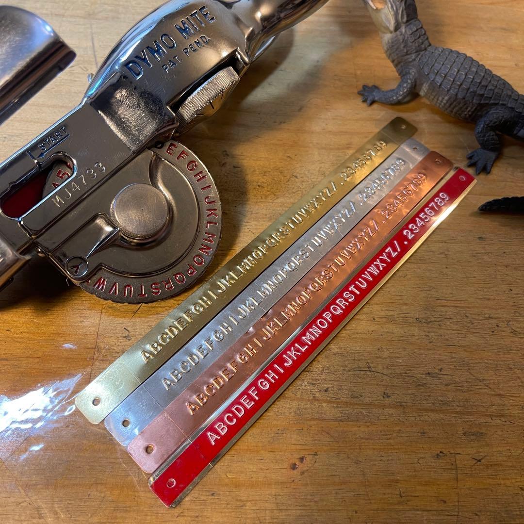 ■製品保証■【機関良・美品】ダイモ テープライター M-3 DYMO 184-2