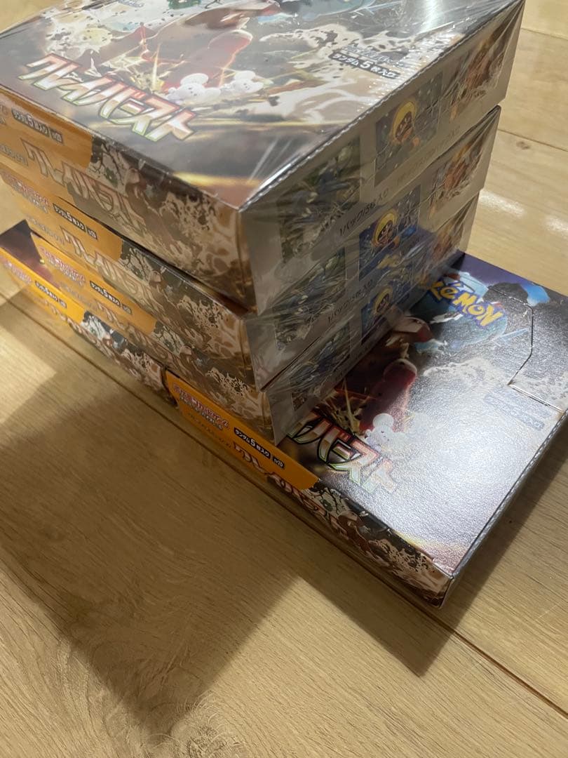 新品未開封 ポケモンカードゲーム　クレイバースト 5BOX ジムセット 1BOX