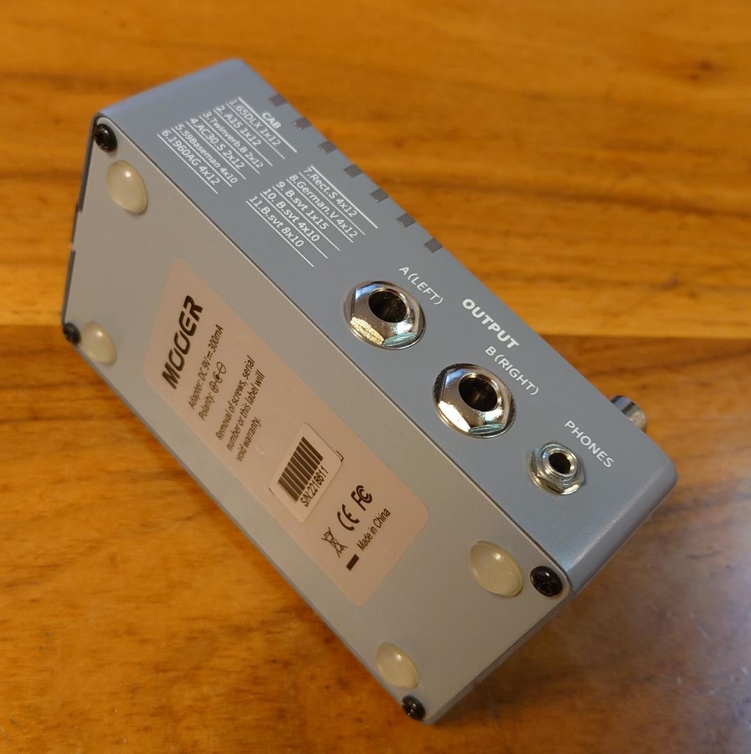 ギター MOOER CAB X2