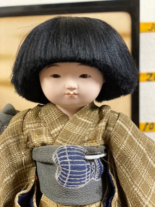 野崎芳寿　小市松人形(男の子)