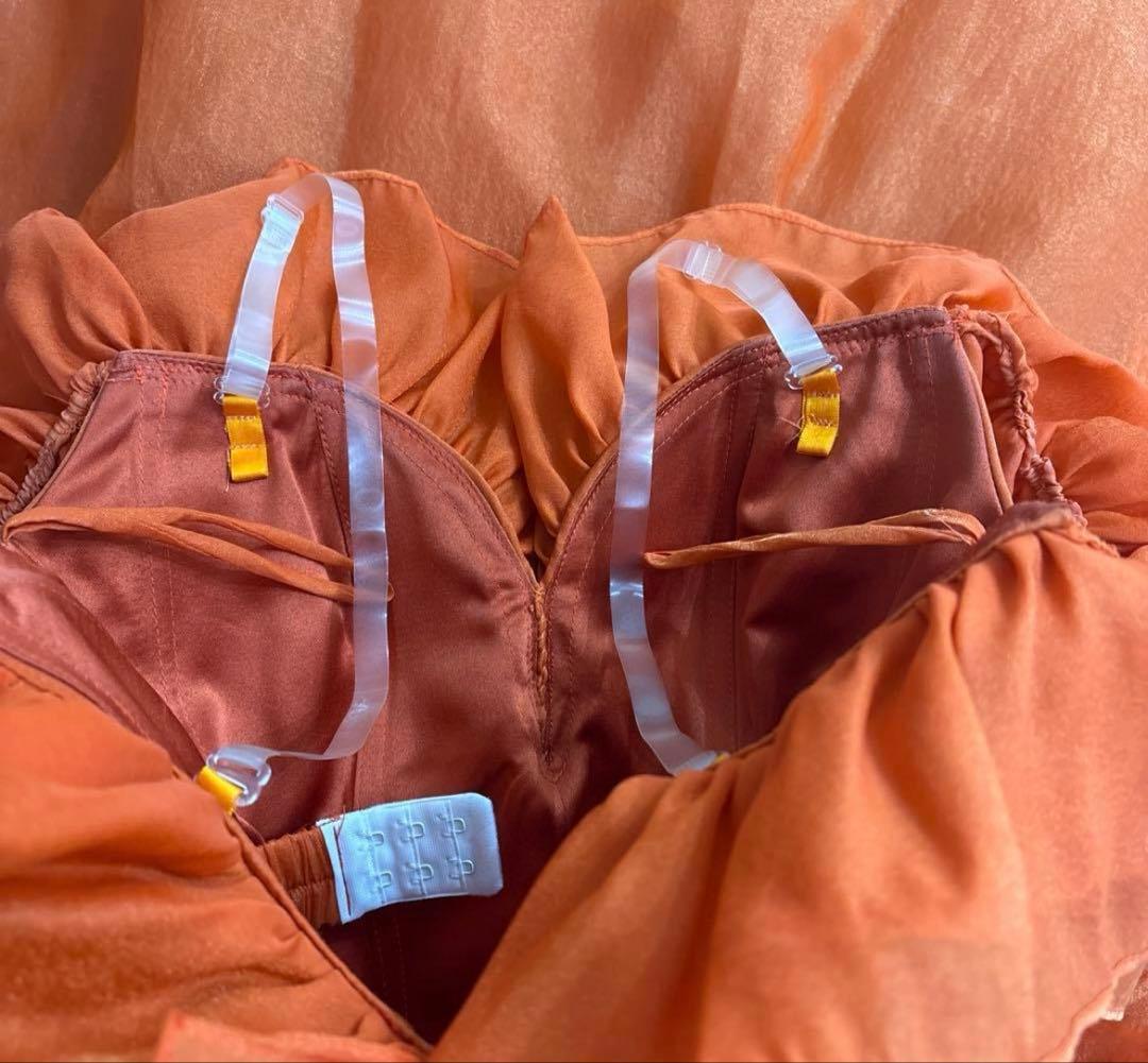 アーバンブランシュ　カラードレス　ビタミンドレス　結婚式　二次会