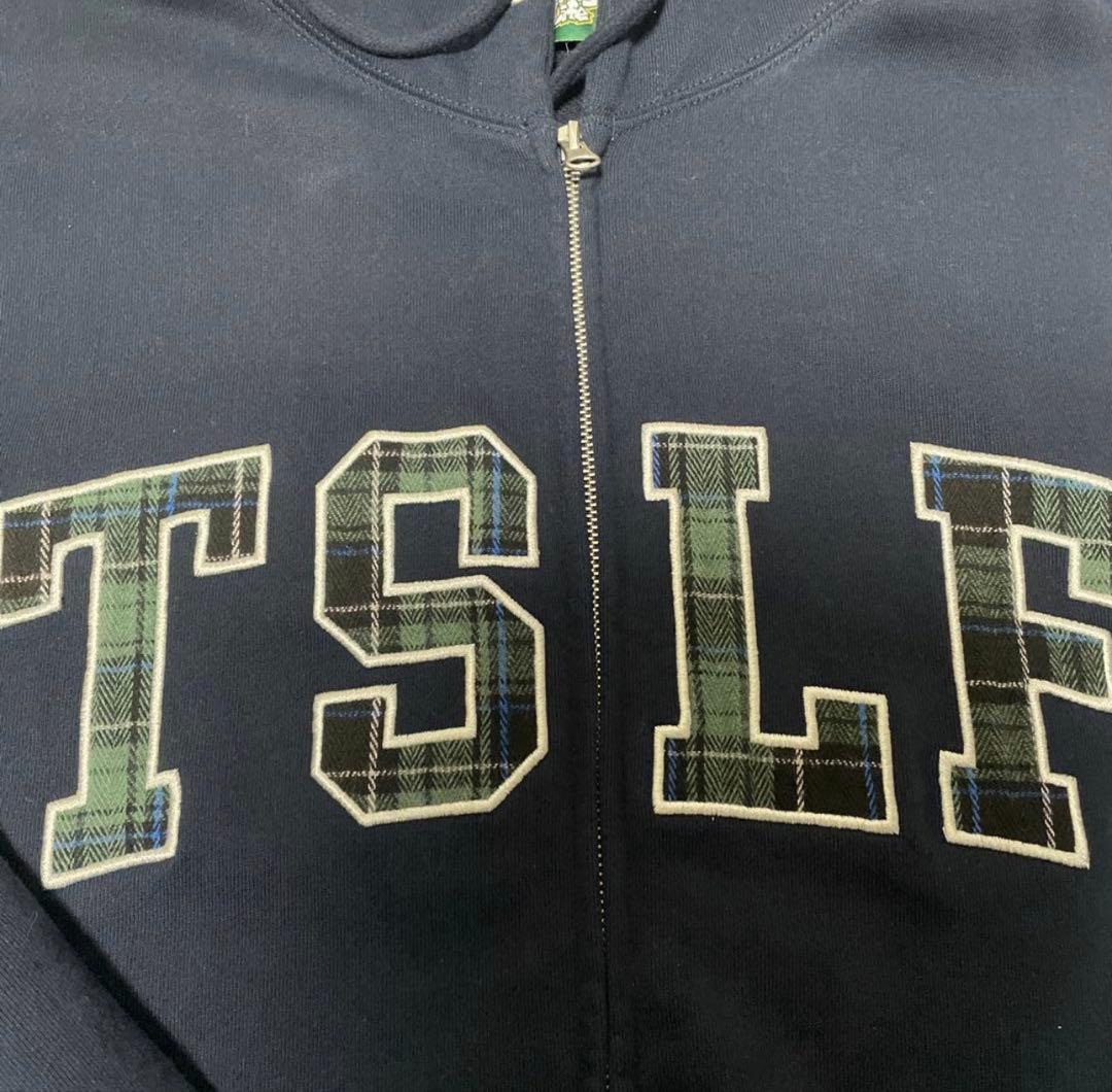 THINK LIKE A TSLF パーカー ネイビー