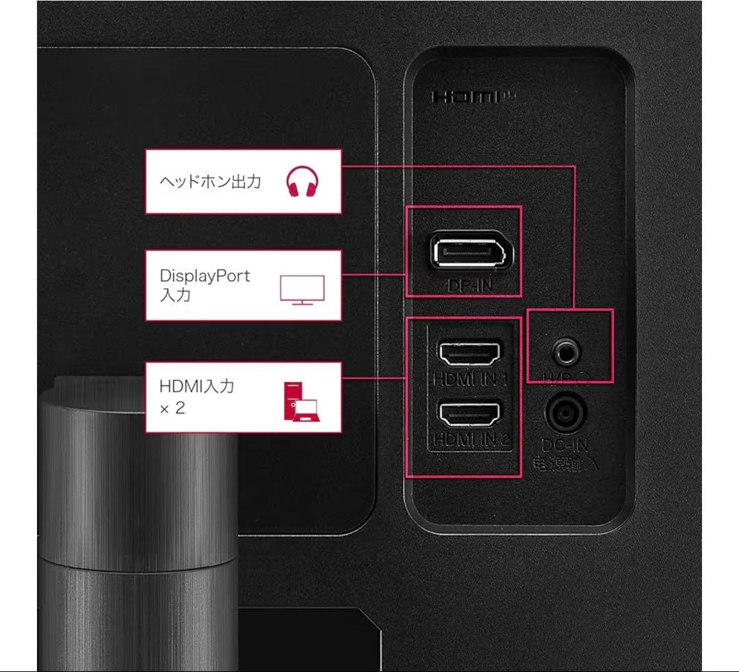 LG ゲーミング モニター UltraGear 34WP60C-B 34インチ