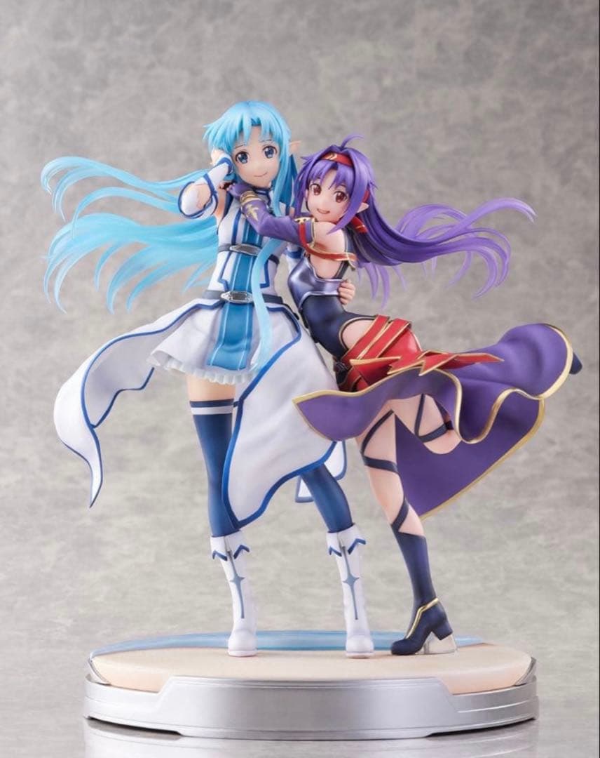 【1月末まで現価格】渋スク SAO アスナ&ユウキ 1/7スケール フィギュア