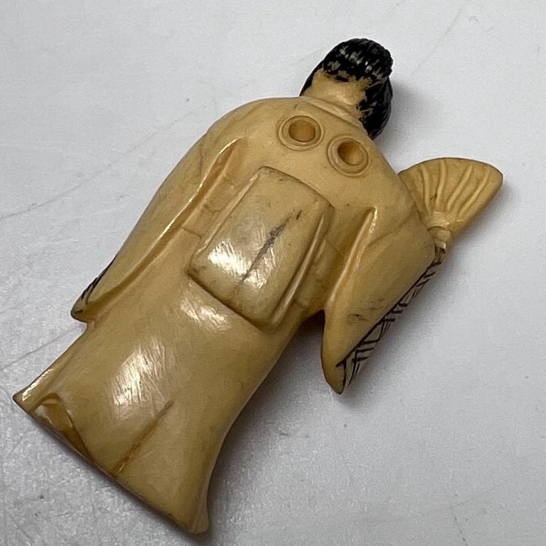 極上　人物根付　色々　9点　132g 東K7-1214☆2F トコサ