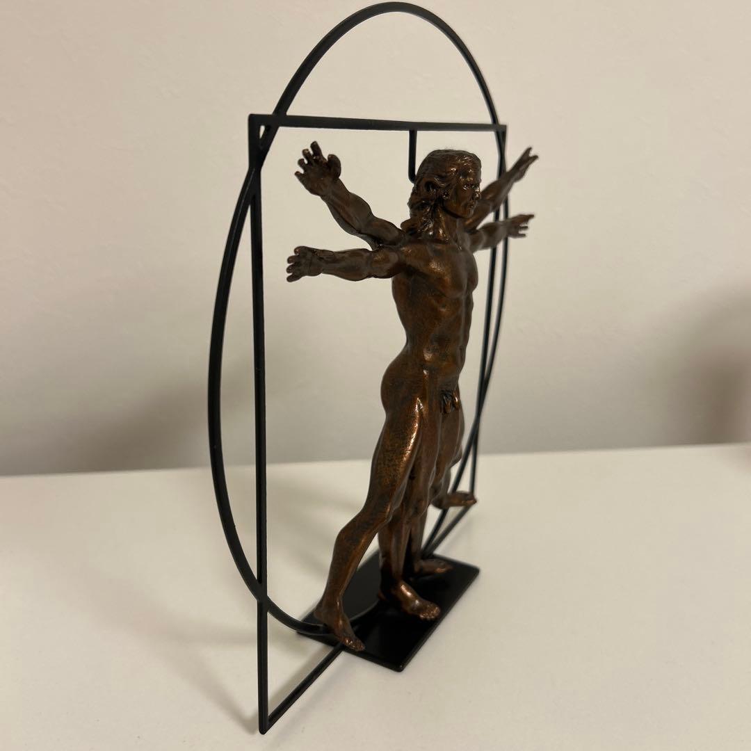 ウィトルウィウス的人間 レオナルドダヴィンチ　オブジェ