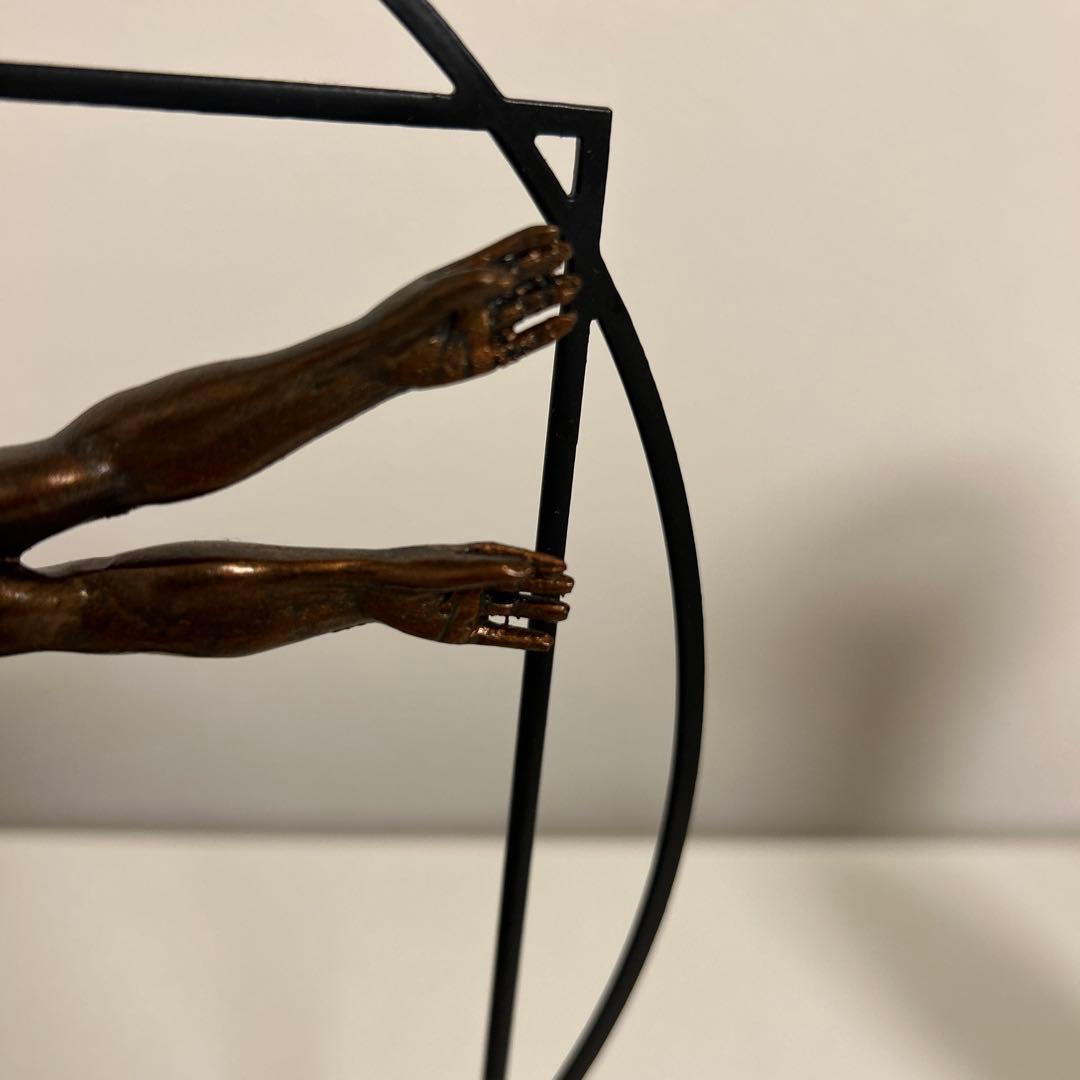 ウィトルウィウス的人間 レオナルドダヴィンチ　オブジェ