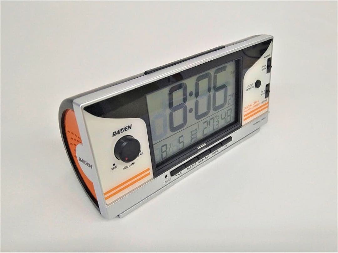 未開封 新品 JR東海版 目覚まし時計 鉄道音 ライデン RAIDEN セイコー