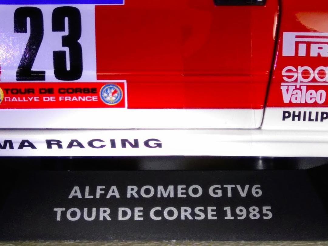 1/18 ソリド　アルファロメオ GTV6　ツール・ド・コルス 1985