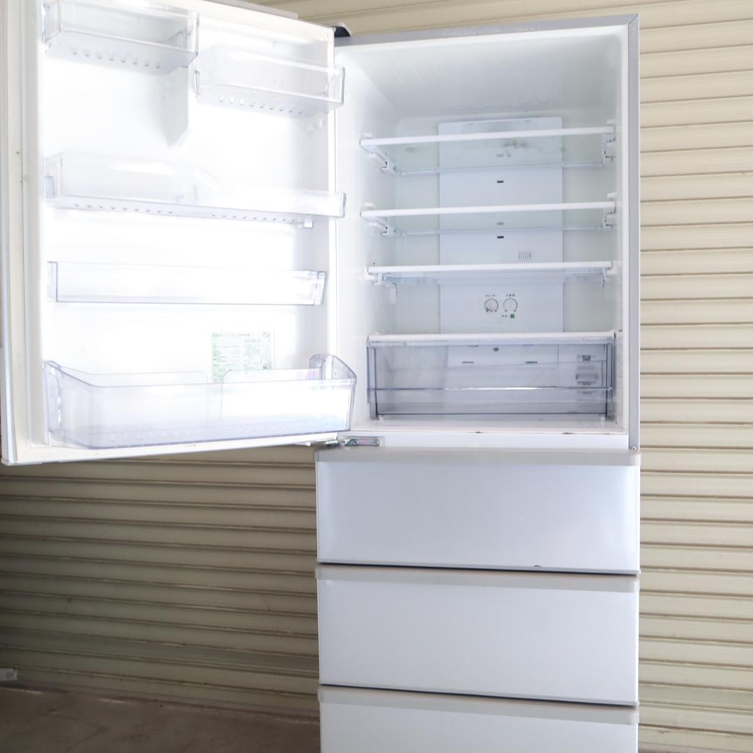 アクア AQUA ノンフロン 大型冷蔵庫 AQR-36KL(S) 355L