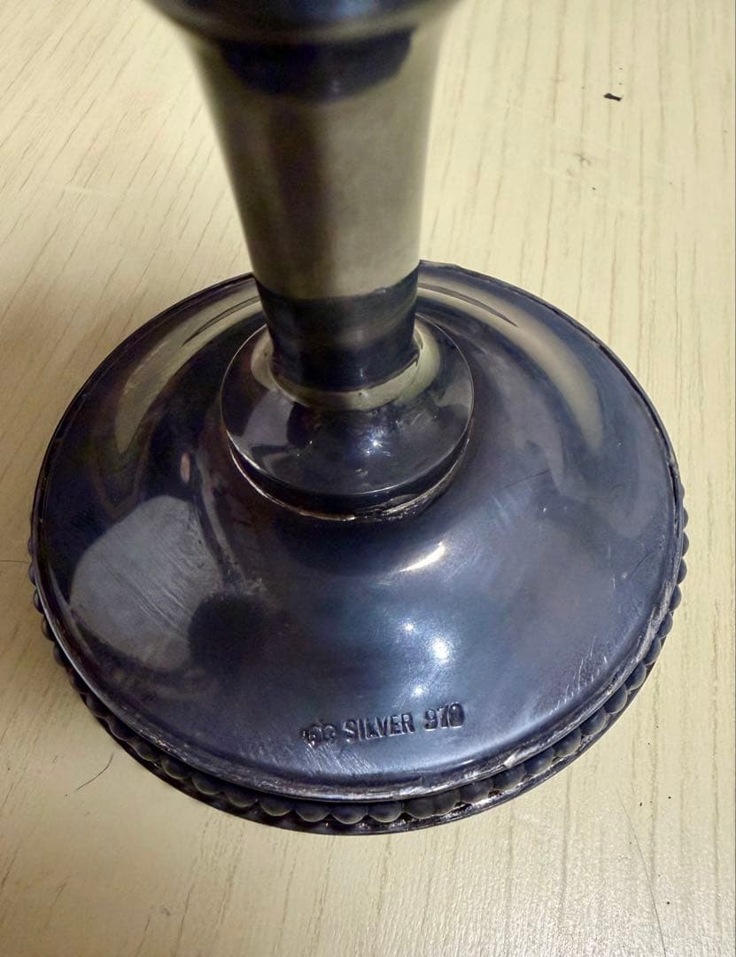 銀杯　銀製工芸品 315g