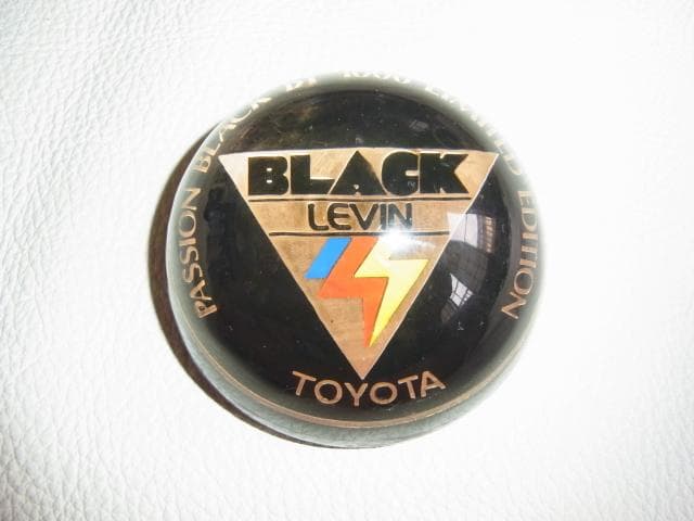 非売品 1980年代◆樹脂製文鎮 1000台限定トヨタ“BLACK LEVIN”