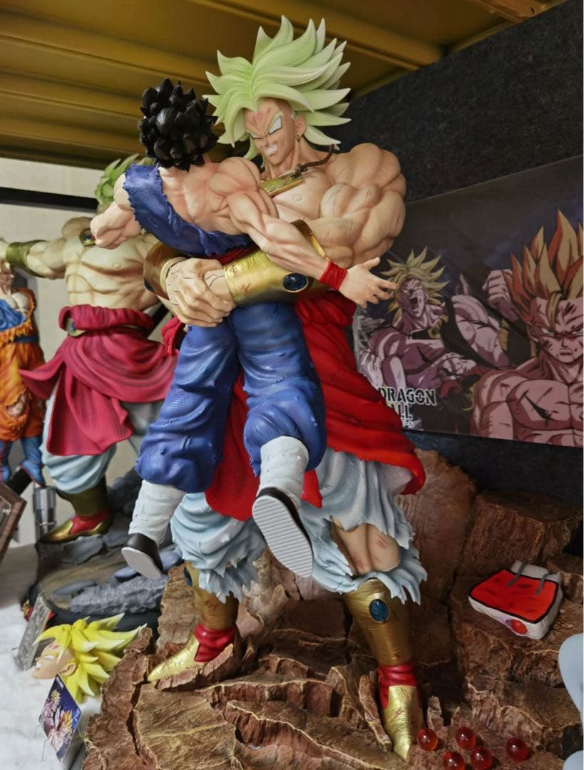 ドラゴンボール ブロリー ガレキ ガレージキット スタチュー X②⑥