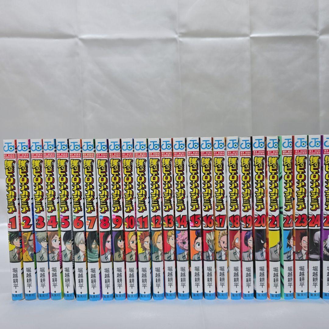 僕のヒーローアカデミア 全42巻[完]+関連本2冊/良品/B01